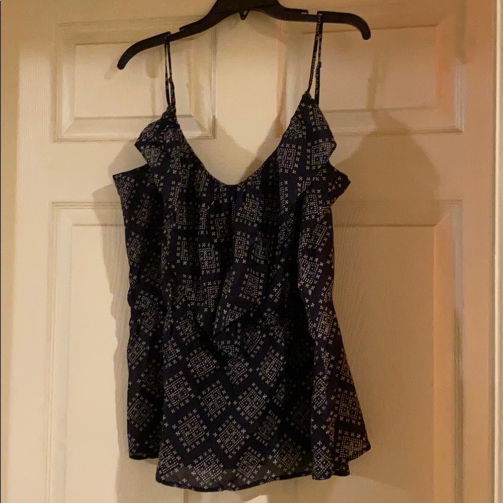 Gap Blue Bandana Top